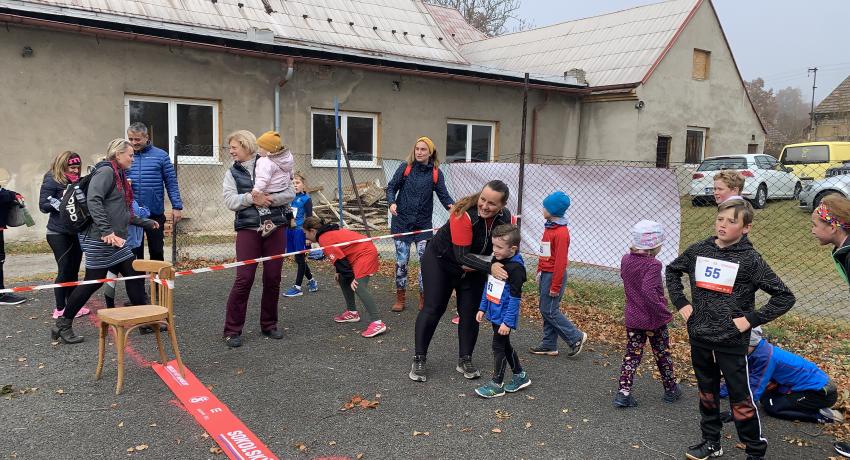 Dětská část Sokolského běhu republiky Kačice 2021